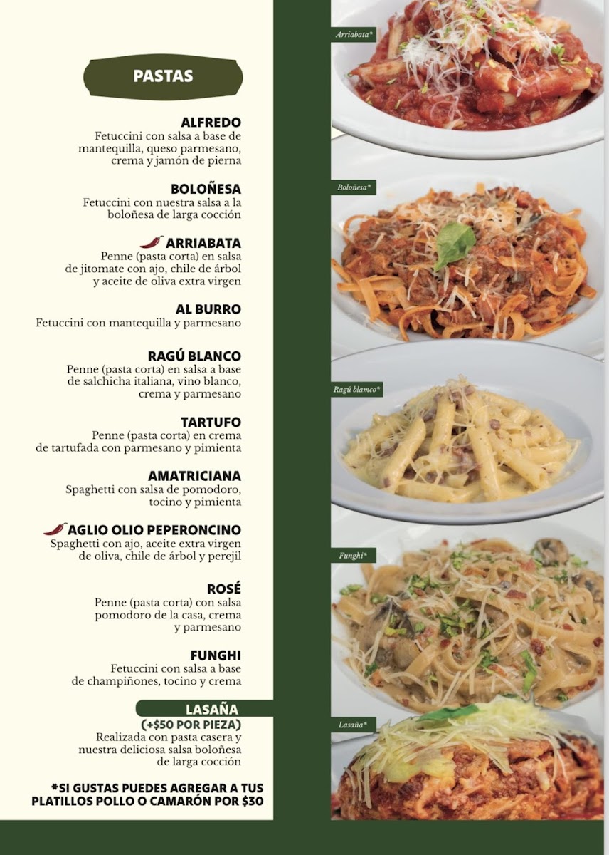 Mamalinda León Campestre Menu - Image 1